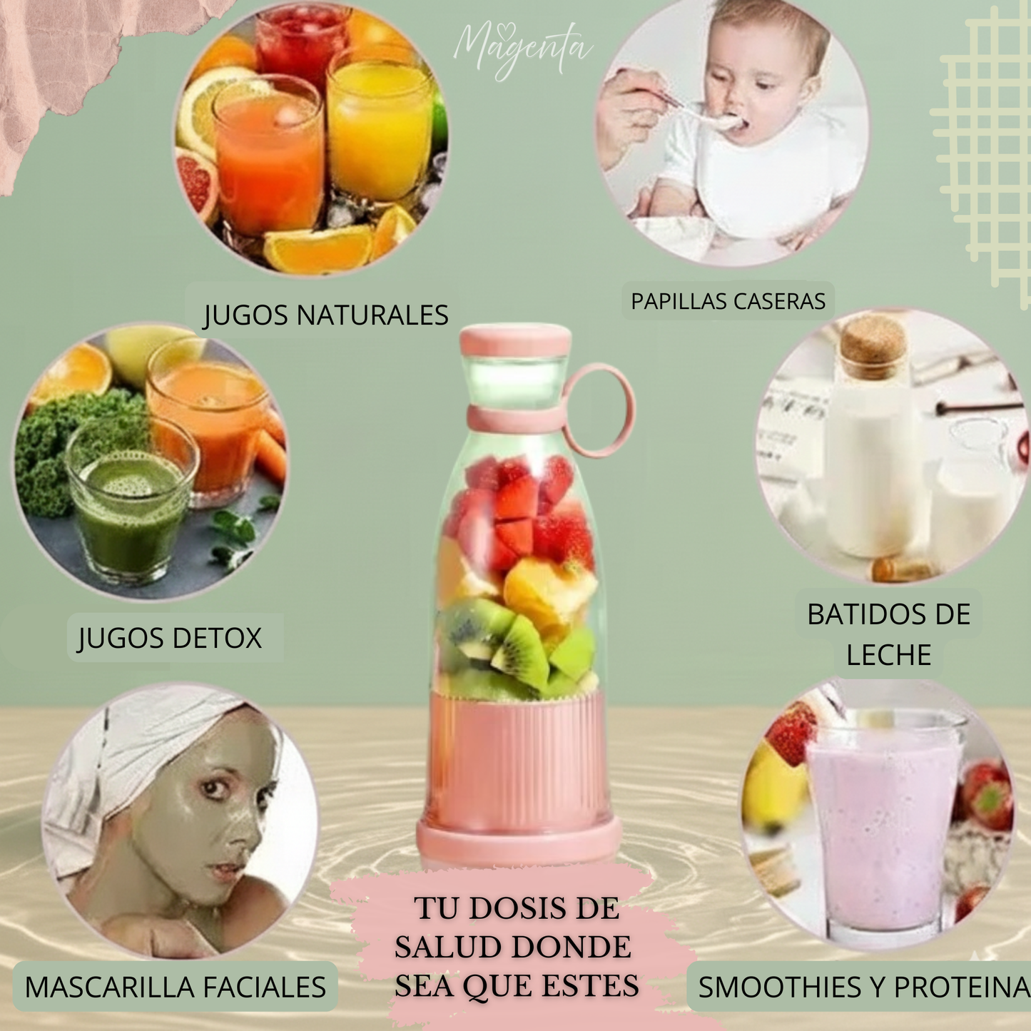 Mix&Go-Licuadora Mini