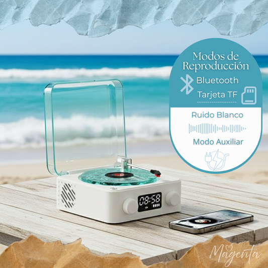 AuraVinil- Mini Tocadisco