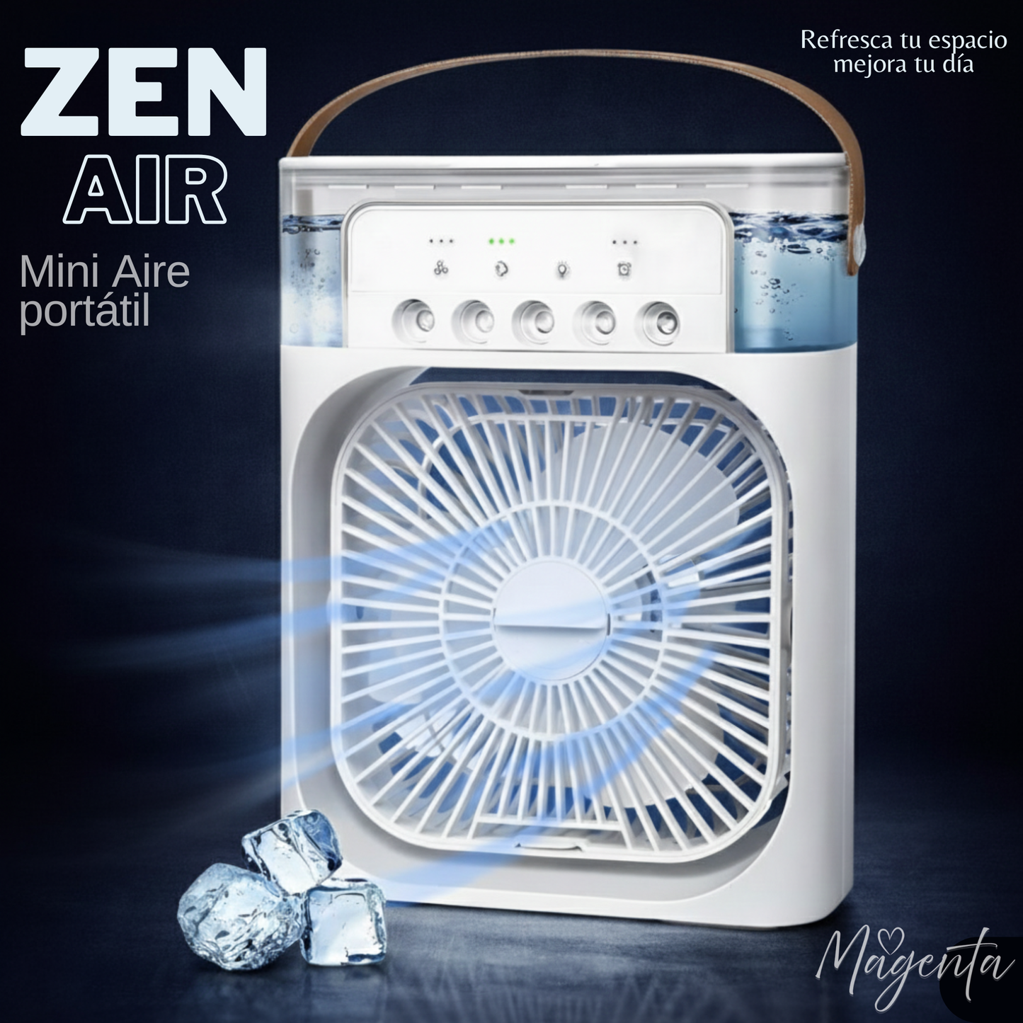 Zen Air-Mini Aire portátil con Humidificador