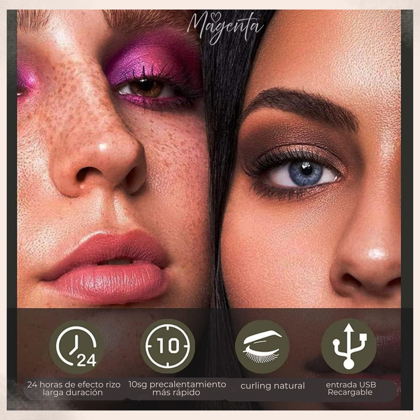 LashGlow-Rizador De Pestañas Electrico