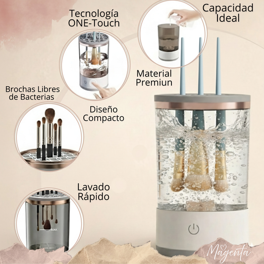 AuraBrush-Limpiador Electrico De Brochas